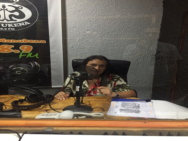 La defensora p&uacute;blica Y&eacute;ssica Aguilera fue entrevistada en radio "Manukena".
