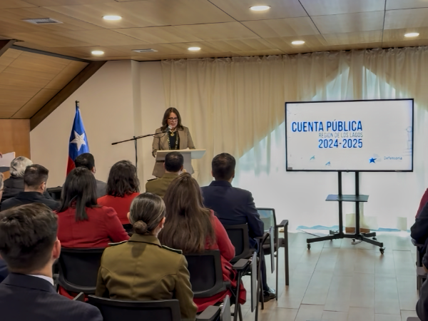 La actividad se realiz&oacute; en el auditorio del Edificio Sector Justicia de Puerto Montt. 