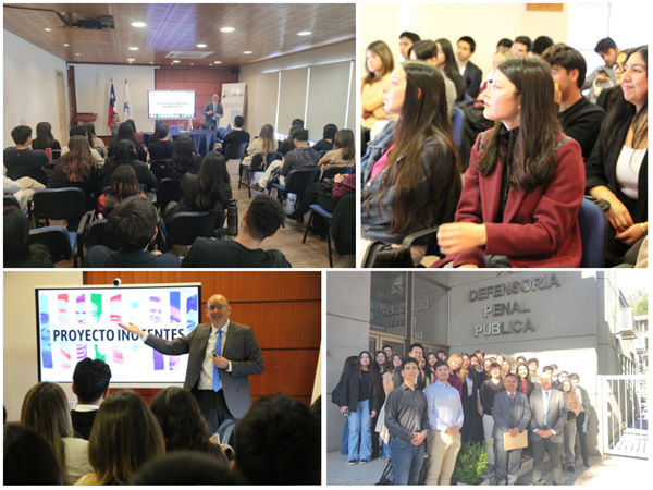 Los estudiantes participaron activamente a trav&eacute;s de preguntas y reflexiones sobre el funcionamiento del sistema penal.