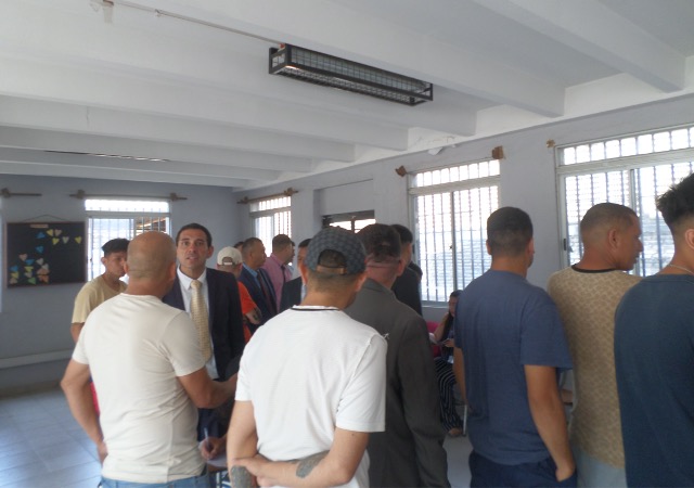 El equipo de profesionales de la DRMN atendi&oacute; a unos 60 internos del CCP Colina 1.