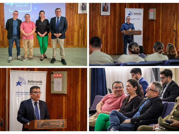 La jornada de capacitaci&oacute;n reuni&oacute; a defensoras y defensores penales p&uacute;blicos en Tarapac&aacute;.