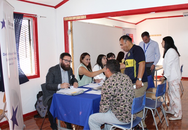 Equipo DPP &Ntilde;uble atiende a imputados y condenados en Centro de Detenci&oacute;n Preventiva de San Carlos. 
