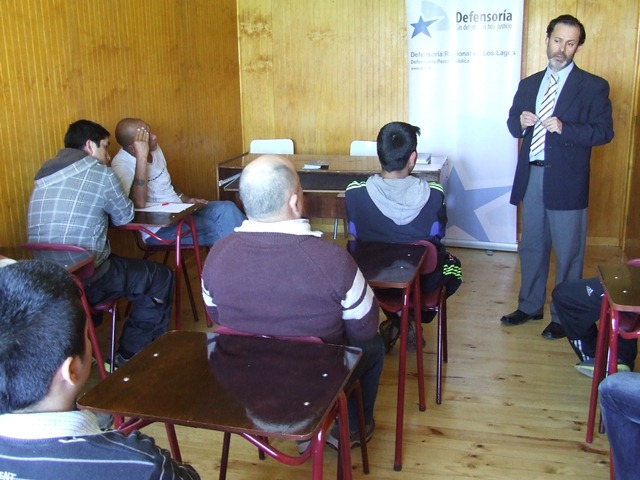 Germ&aacute;n Echeverr&iacute;a en la cuenta participativa  con los imputados de Ancud