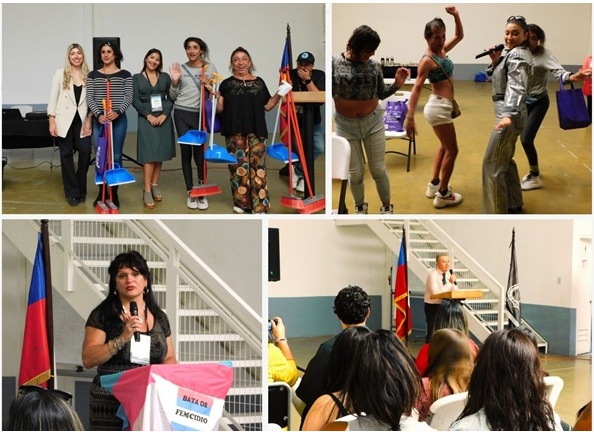 M&uacute;sica, regalos y atenci&oacute;n jur&iacute;&shy;dica para las mujeres trans en la c&aacute;rcel de Rancagua.