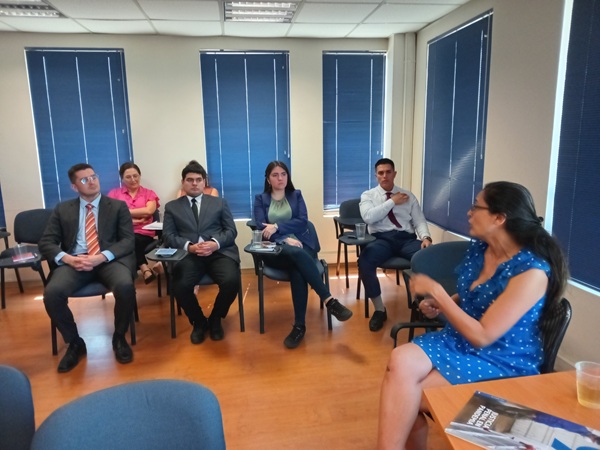 La periodista se refiri&oacute; al populismo penal y a la fuga de informaci&oacute;n a los medios.