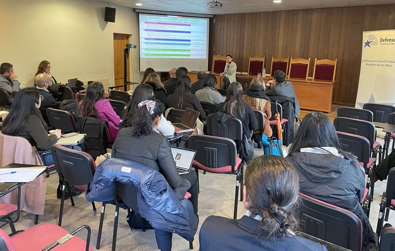 La relatora fue Yanira Z&uacute;&ntilde;iga A&ntilde;azco, profesora de esa facultad e investigadora en temas de g&eacute;nero.