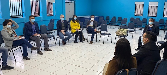La reuni&oacute;n intersectorial se llevo a cabo en dependencias del Colegio de Profesores en Copiap&oacute;.