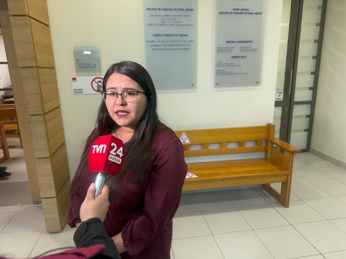 La defensora p&uacute;blica Maria Isabel Godoy, de la Defensor&iacute;a Regional de Magallanes.