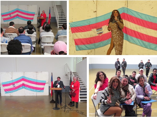 M&aacute;s de 30 internos e internas participaron en la actividad, organizada por Traves Chile.