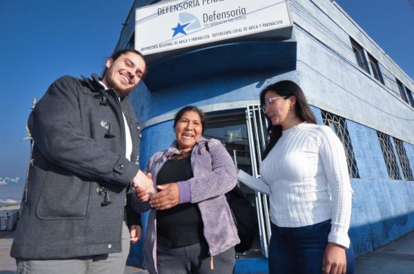 Al recibir la noticia, Rebeca Condori expres&oacute; su gratitud al equipo de la defensa especializada de personas migrantes.