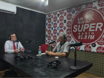 El Defensor Regional, Gabriel Carri&oacute;n, durante entrevista en radio La Nueva S&uacute;per Radio 91.9 FM, en el marco de los 25 a&ntilde;os de la Defensor&iacute;a.