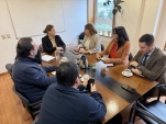 Con Fiscal&iacute;a se trat&oacute; la coordinaci&oacute;n interinstitucional para facilitar la gesti&oacute;n de causas.